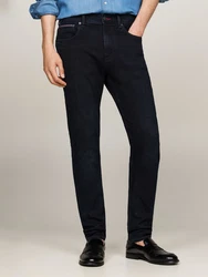 Tommy Hilfiger Tapered-fit-Jeans TAPERED HOUSTON Dunkelblau/Schwarz
