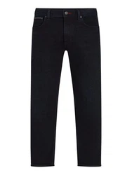 Tommy Hilfiger Tapered-fit-Jeans TAPERED HOUSTON Dunkelblau/Schwarz