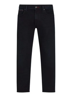 Tommy Hilfiger Tapered-fit-Jeans TAPERED HOUSTON Dunkelblau/Schwarz