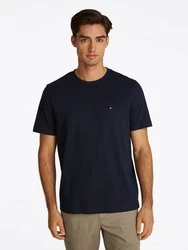 TOMMY HILFIGER T-Shirt 'Ess Seasonal' Dunkelblau/Hellblau