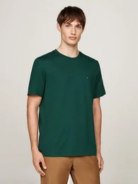 T-Shirt ESSENTIAL REG FIT SOLID TEE mit Rundhalsausschnitt