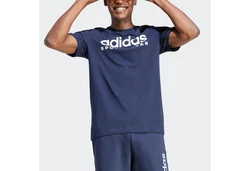 adidas Sportswear T-Shirt SPW TEE Dunkelblau/Lila/Grau