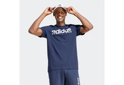 adidas Sportswear T-Shirt SPW TEE Dunkelblau/Lila/Grau