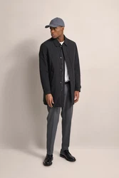 bugatti Kurzmantel Outdoorjacke Schwarz/Dunkelgrau/Grau