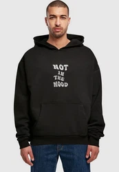 Merchcode Kapuzensweatshirt NITM-Whirled Back x Ultra Heavy Hoody (1-tlg) Schwarz/Rot/Hellblau/Braun