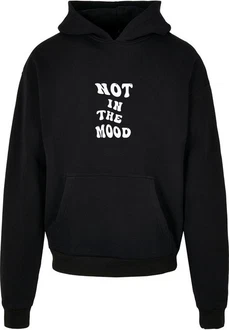 Merchcode Kapuzensweatshirt NITM-Whirled Back x Ultra Heavy Hoody (1-tlg) Schwarz/Rot/Hellblau/Braun