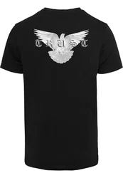 Mister Tee Trust Dove T-Shirt Schwarz/Dunkelrot
