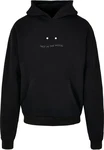Merchcode Kapuzensweatshirt Moody Face x Ultra Heavy Hoody Schwarz
