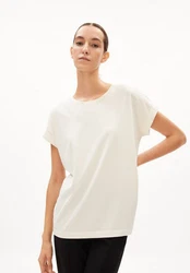Armedangels T-Shirt Idaara Regular Fit Beige/Khaki/Braun/Rosa