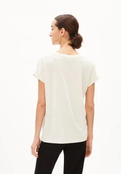 Armedangels T-Shirt Idaara Regular Fit Beige/Khaki/Braun/Rosa