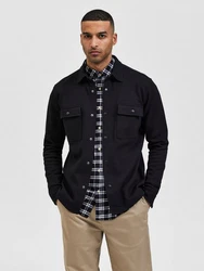 SELECTED HOMME Übergangsjacke 'SLHJackie' schwarz