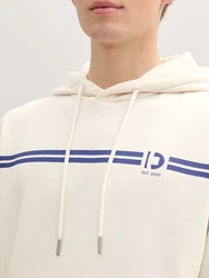 TOM TAILOR Denim Sweatshirt Hoodie mit Print 