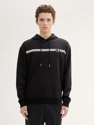 TOM TAILOR Denim Sweatshirt Hoodie mit Print 