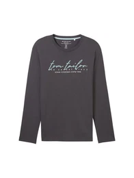 Langarmshirt Print Langarmshirt mit Bio-Baumwolle