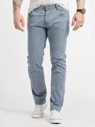 Regular-fit-Jeans Herren Jeans Stonewashed Grau RC-2415