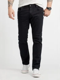 Regular-fit-Jeans Herren Jeans Stonewashed Dunkelblau RC-2417 5-Pocket-Style