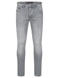 Regular-fit-Jeans Herren Jeans Stonewashed Grau RC-2412