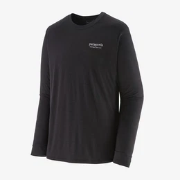 T-Shirt M's L/S Cap Cool Merino Blend Graphic Shirt