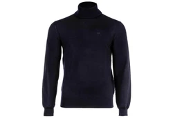 ARMANI EXCHANGE Sweatshirt Rollkragenpullover Dunkelblau/Blau