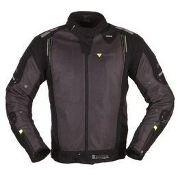 Motorradjacke Breeze Textiljacke schwarz / dkl.grau XS