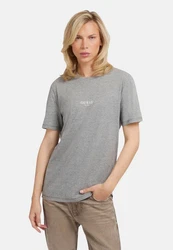 Guess T-Shirt Aidy Grau/Silber/Dunkelblau