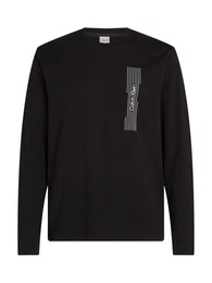 Langarmshirt HORIZONTAL LOGO LS T-SHIRT mit Logoprgung