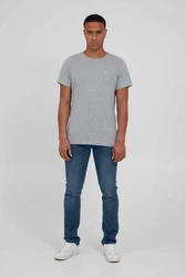 Blend 5-Pocket Jeans BLEND BHTaifun Grau/Hellgrau