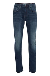 Blend of America 5-Pocket-Jeans Twister Fit Blau/Rot/Khaki