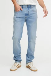 Blend Slim-fit Jeans Twister (1-tlg) Creme/Weiß/Grün/Gelb
