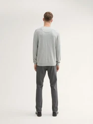 TOM TAILOR Chinohose TTTRAVIS Slim Chino Hose Dunkelgrau/Grau/Hellgrau/Dunkelblau
