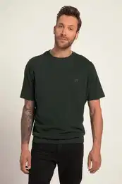 T-Shirt T-Shirt Basic Bauchfit Halbarm XXL bis 10XL