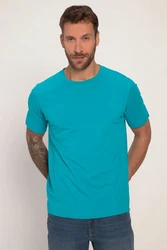 JP1880 T-Shirt Basic Rundhals Türkis