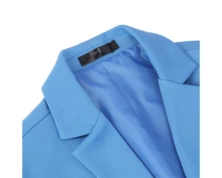 Allthemen Sakko Herren Casualsakko Blau/Hellblau