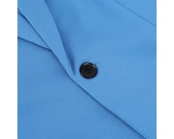 Allthemen Sakko Herren Casualsakko Blau/Hellblau