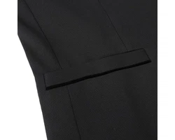 Allthemen Sakko Herren Casualsakko Schwarz/Dunkelgrau