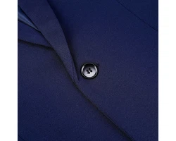 Allthemen Sakko Herren Casualsakko Dunkelblau/Blau/Hellblau