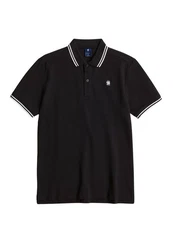G-STAR Poloshirt 'Dunda' Schwarz/Dunkelblau