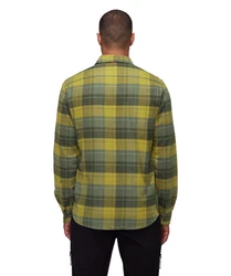 Mammut Trovat Longsleeve Shirt Hemd Grün/Gelb/Neonfarben/Dunkelgrün