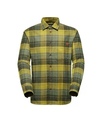 Mammut Trovat Longsleeve Shirt Hemd Grün/Gelb/Neonfarben/Dunkelgrün