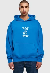 Merchcode Kapuzensweatshirt NITM-Whirled Back x Ultra Heavy Hoody (1-tlg) Hellblau