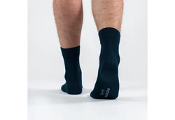 OCCULTO Businesssocken Modell Roland Schwarz/Weiß/Dunkelgrau/Dunkelblau