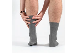 OCCULTO Businesssocken Modell Roland Schwarz/Weiß/Dunkelgrau/Dunkelblau