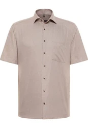 Eterna Kurzarmhemd MODERN FIT NON IRON Braun/Lila/Beige/Grau/Khaki
