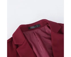 Allthemen Sakko Herren Casualsakko Dunkelrot/Rot/Bordeaux