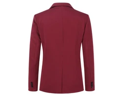 Allthemen Anzug Herrenanzug Slim Fit Hochzeitanzug für Männer Dunkelrot/Rot/Bordeaux/Rosa