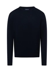 Andrew James Strickpullover Dunkelblau