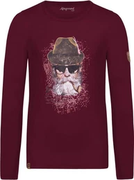 Kurzarmhemd SEIDLALM BORDEAUX