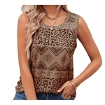 YRIIOMO Tanktop Damenbekleidung Braun/Beige/Dunkelbraun