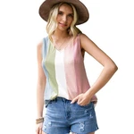 YRIIOMO Tanktop Sommer Damen V-Ausschnitt Oberteile 