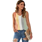 YRIIOMO Tanktop Sommer Damen V-Ausschnitt Oberteile 